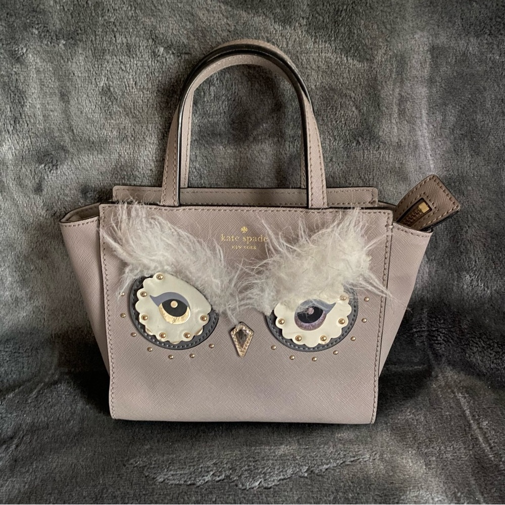 Kate Spade Owl Mini Hadlee Tote Bag